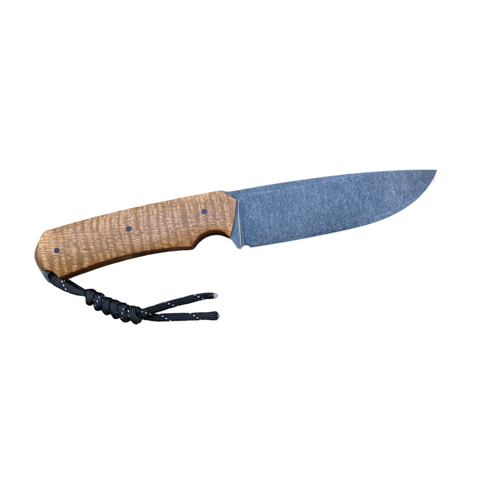 Couteau de Camp Atelier sous l'éclipse 80CRV2 Manguier ondé stabilisé