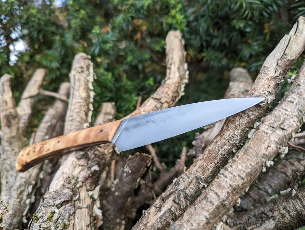 Couteau de table artisanal hamon peuplier – Atelier sous l’éclipse