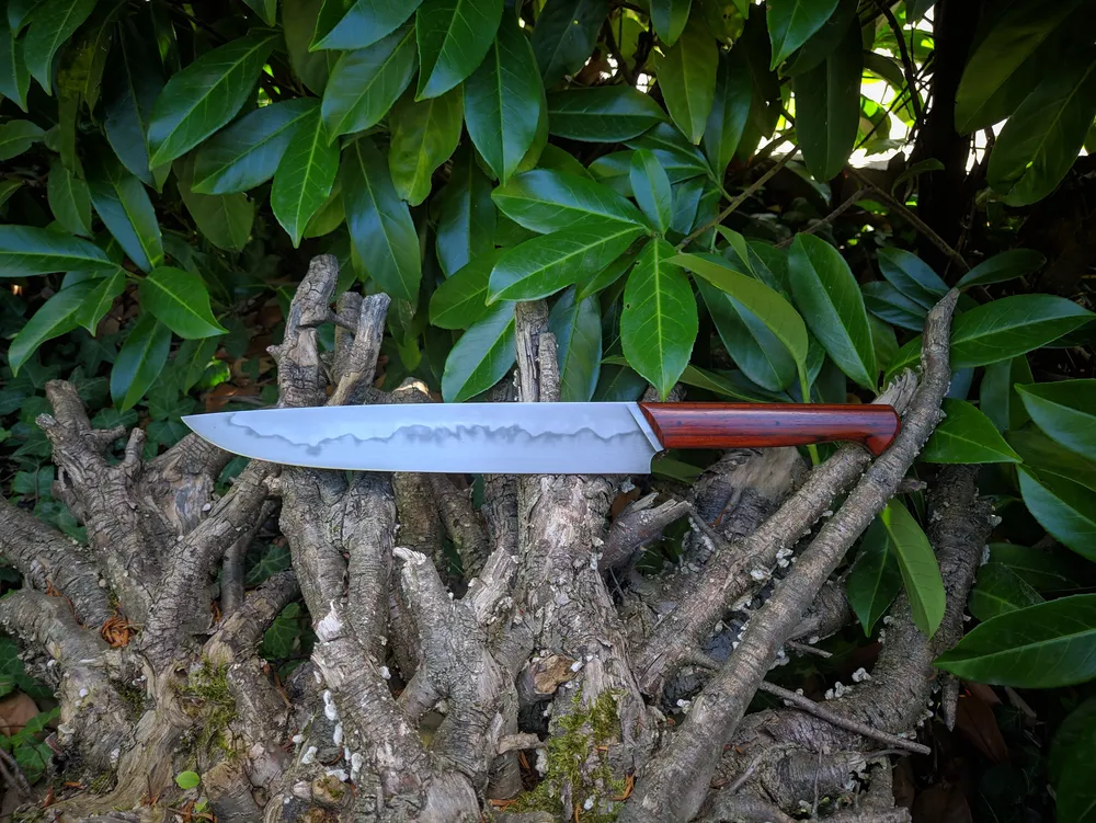 Trancheur artisanal cocobolo entier – Atelier sous l’éclipse