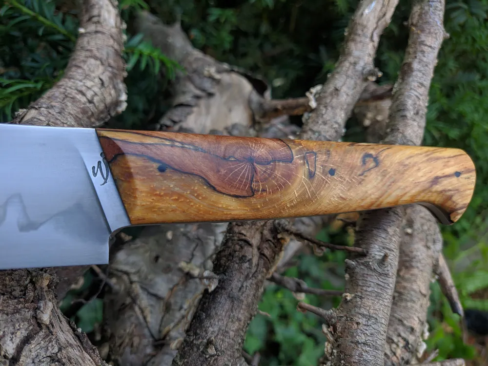 Trancheur artisanal manche peuplier – Atelier sous l’éclipse