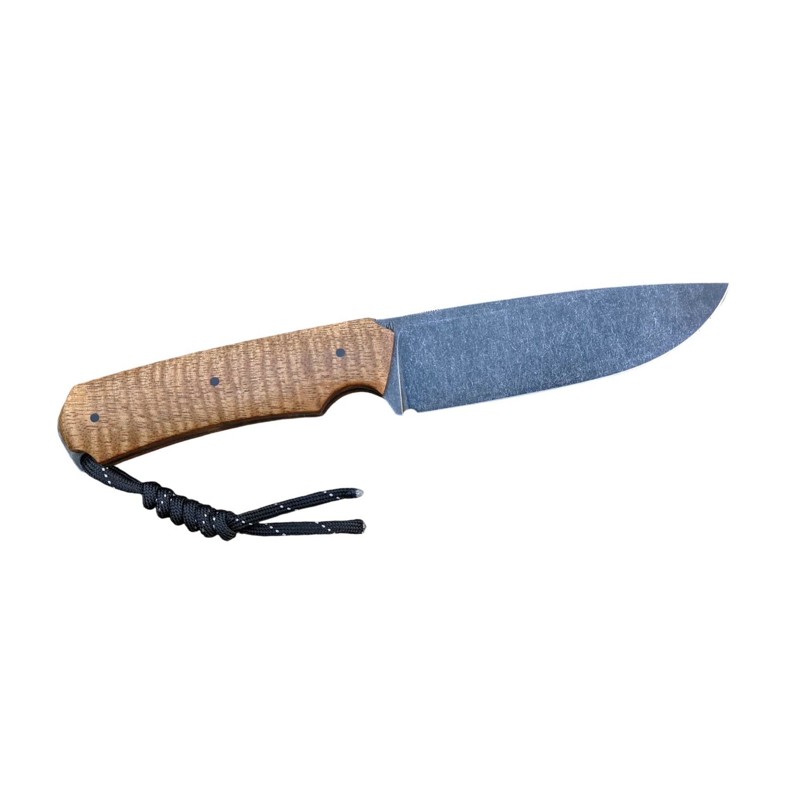 Couteau de Camp Atelier sous l'éclipse 80CRV2 Manguier ondé stabilisé